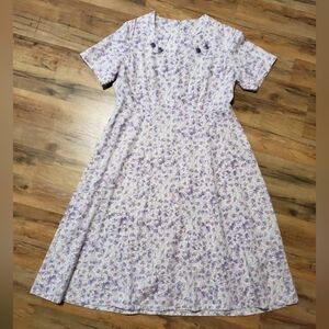 Vintage 50s Floral Dress